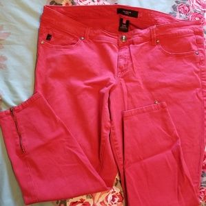Torrid Red Ankle Zip Skinny size 20